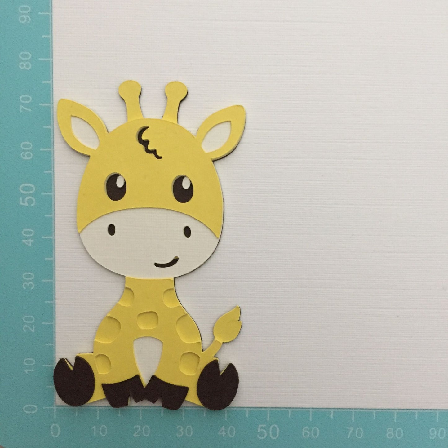 4 ZOO ANIMAL Die Cut Card Making Toppers - HIPPO, CROCODILE, TIGER, GIRAFFE