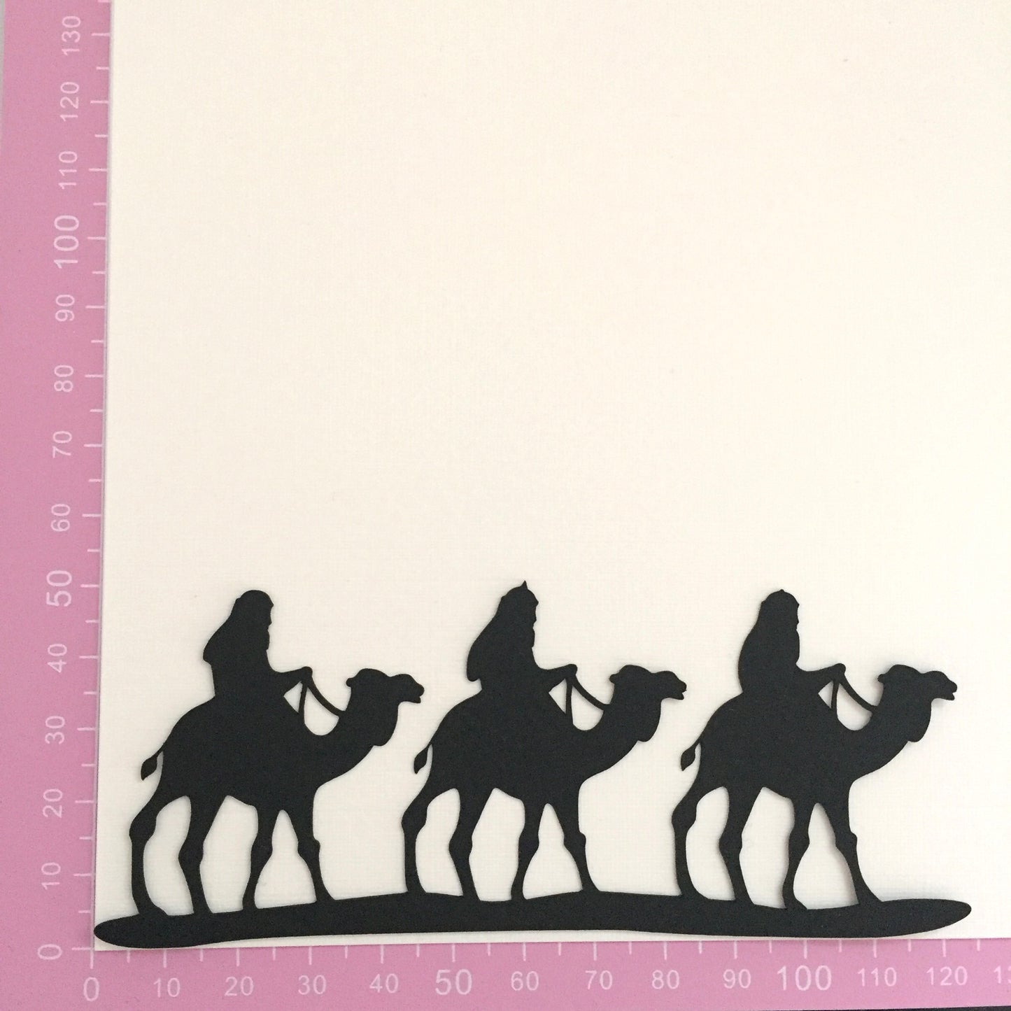 6 3 WISE MEN Silhouette Religious Christmas Card Making Die Cuts