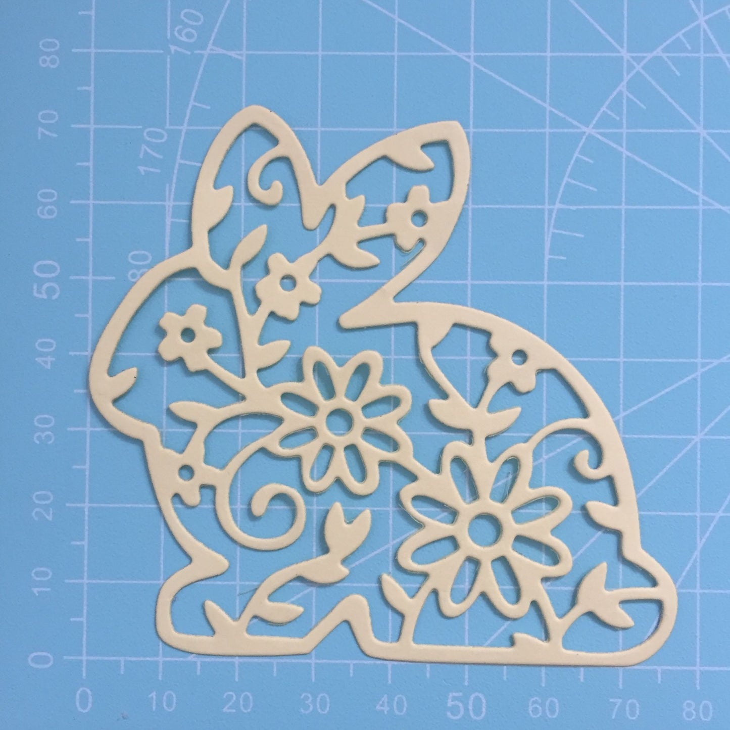 18pc Pastel EASTER BUNNY & EGG Card Making Die Cuts