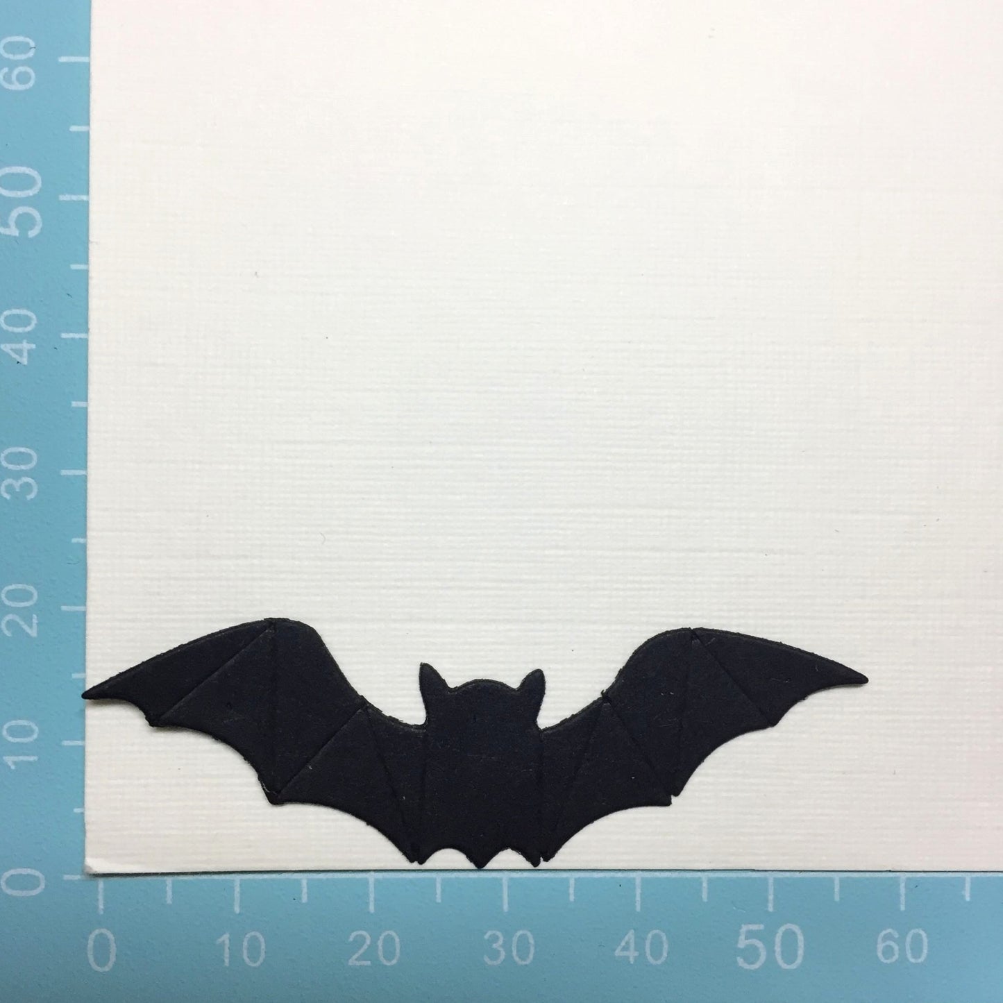 12 Black FLYING BATS - 3 SIZES Halloween Card Making Die Cuts