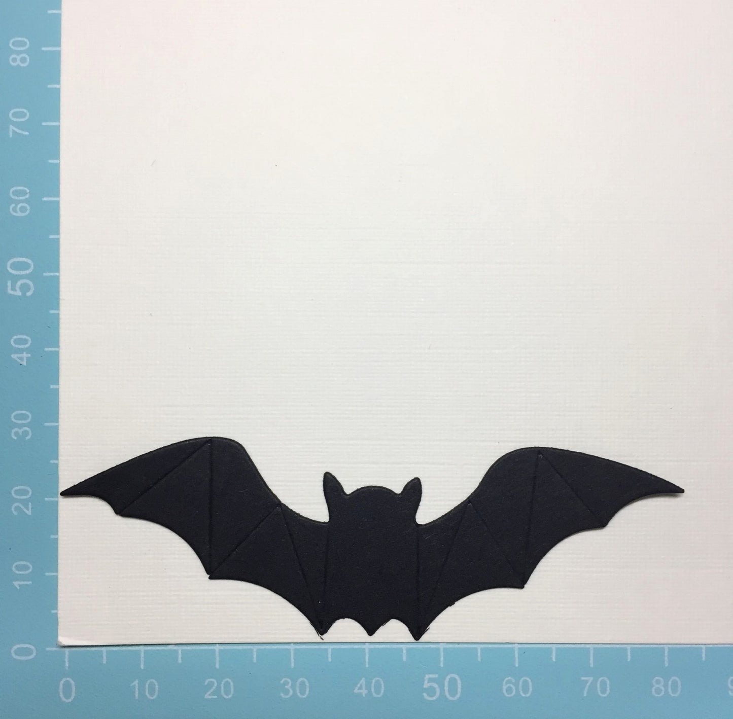 12 Black FLYING BATS - 3 SIZES Halloween Card Making Die Cuts