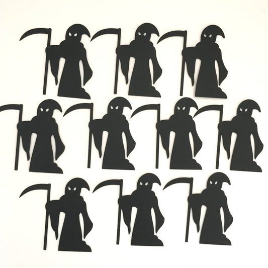 10 GRIM REAPER Halloween Card Making Die Cuts