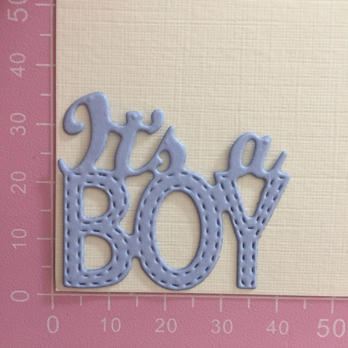 10 'IT'S A BOY' Card Making Die Cuts