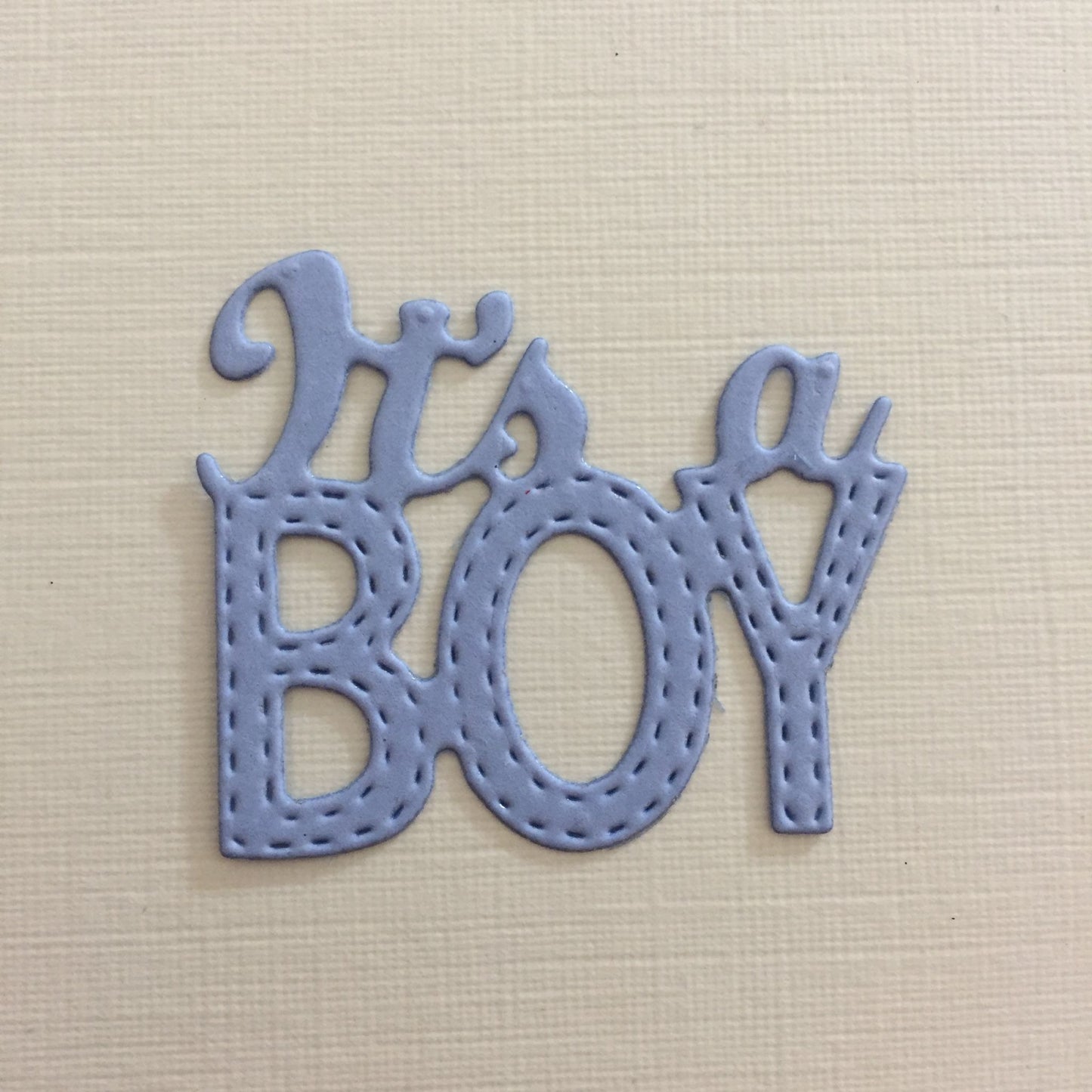 10 'IT'S A BOY' Card Making Die Cuts