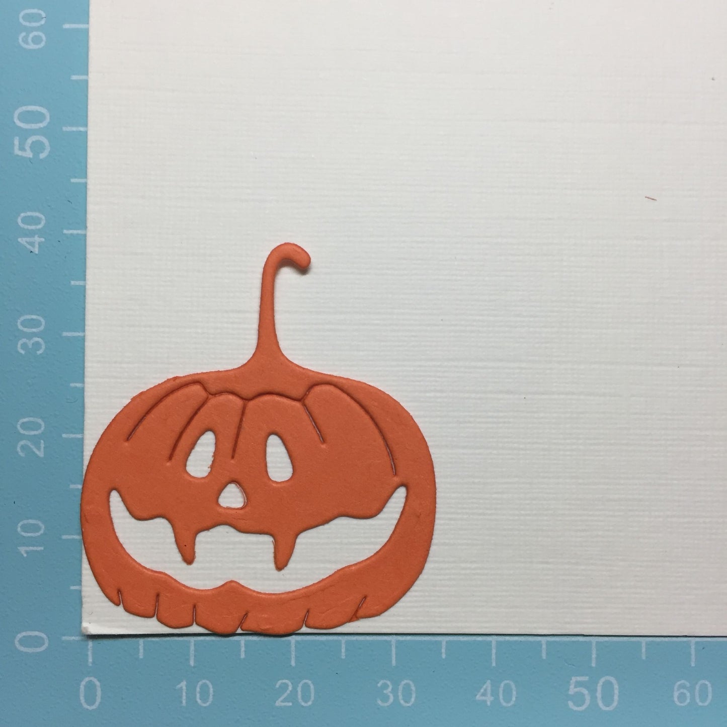 12 Orange PUMPKIN Halloween Card Making Die Cuts